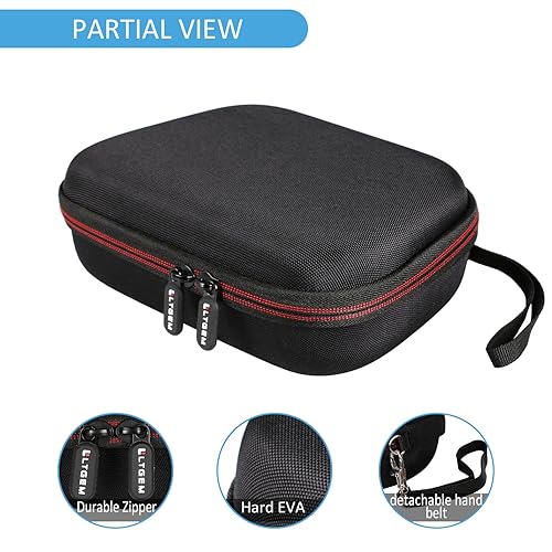 Miniatura 3 de LTGEM Controller Case Compatible with Xbox CoreXbox Elite Series 2 CorePlayStation DualSenseGameSir G7 SEPowerA Gaming Controller, Black+Gray