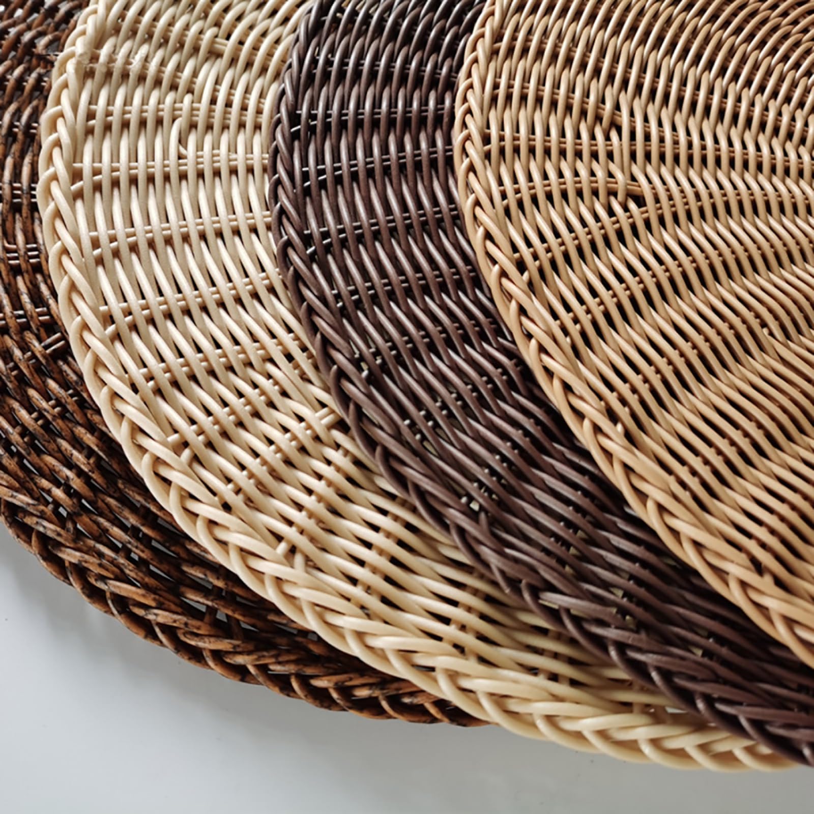 Set di 8 tovagliette in stile fattoria, lavabili e resistenti, in polipropilene, per sala da pranzo, cucina, decorazione