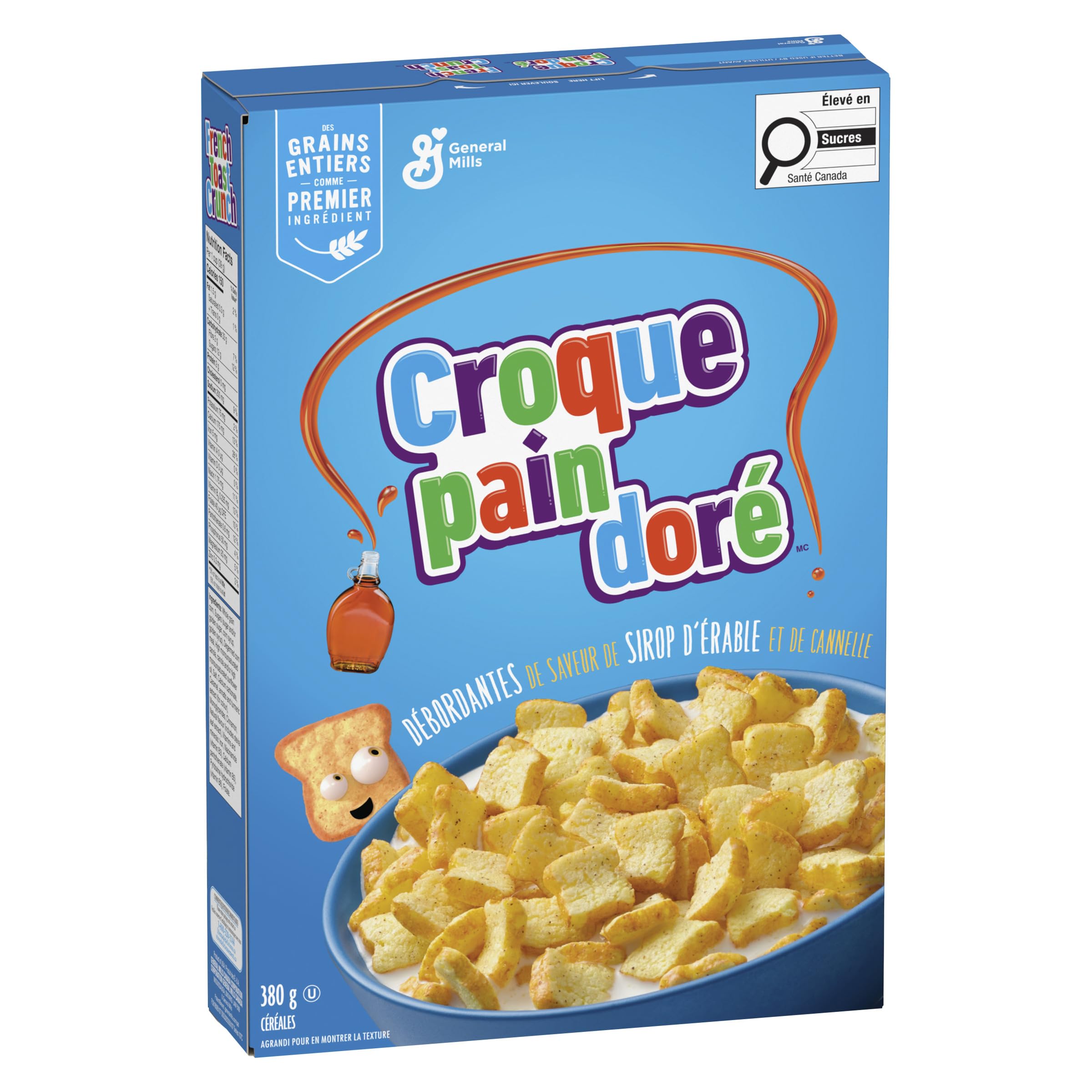 General Mills CINNAMON TOAST CRUNCH French Toast Crunch Cereal Box
