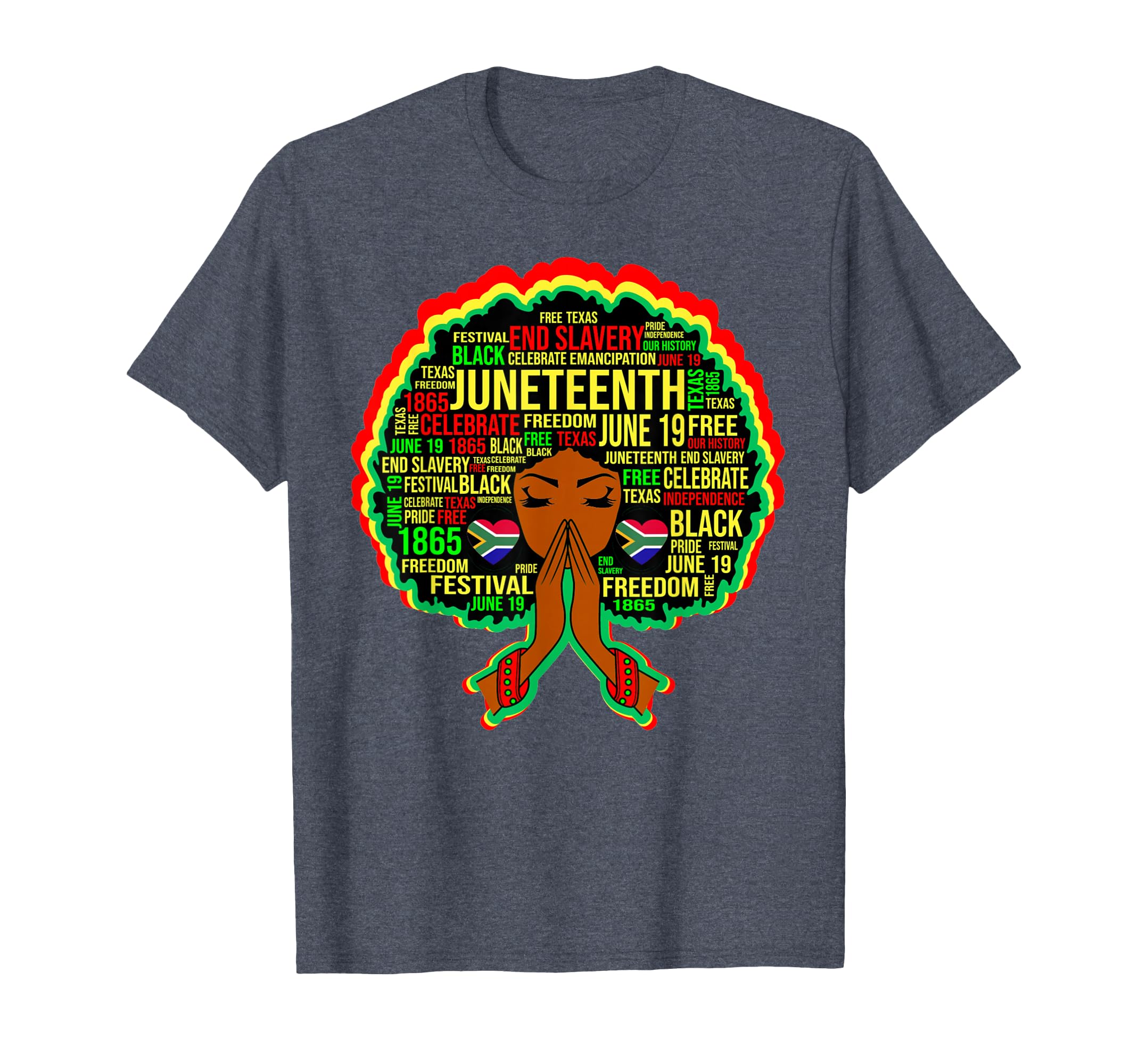 Juneteenth Black Queen Girl Magic Melanin Girl Power Women T-Shirt