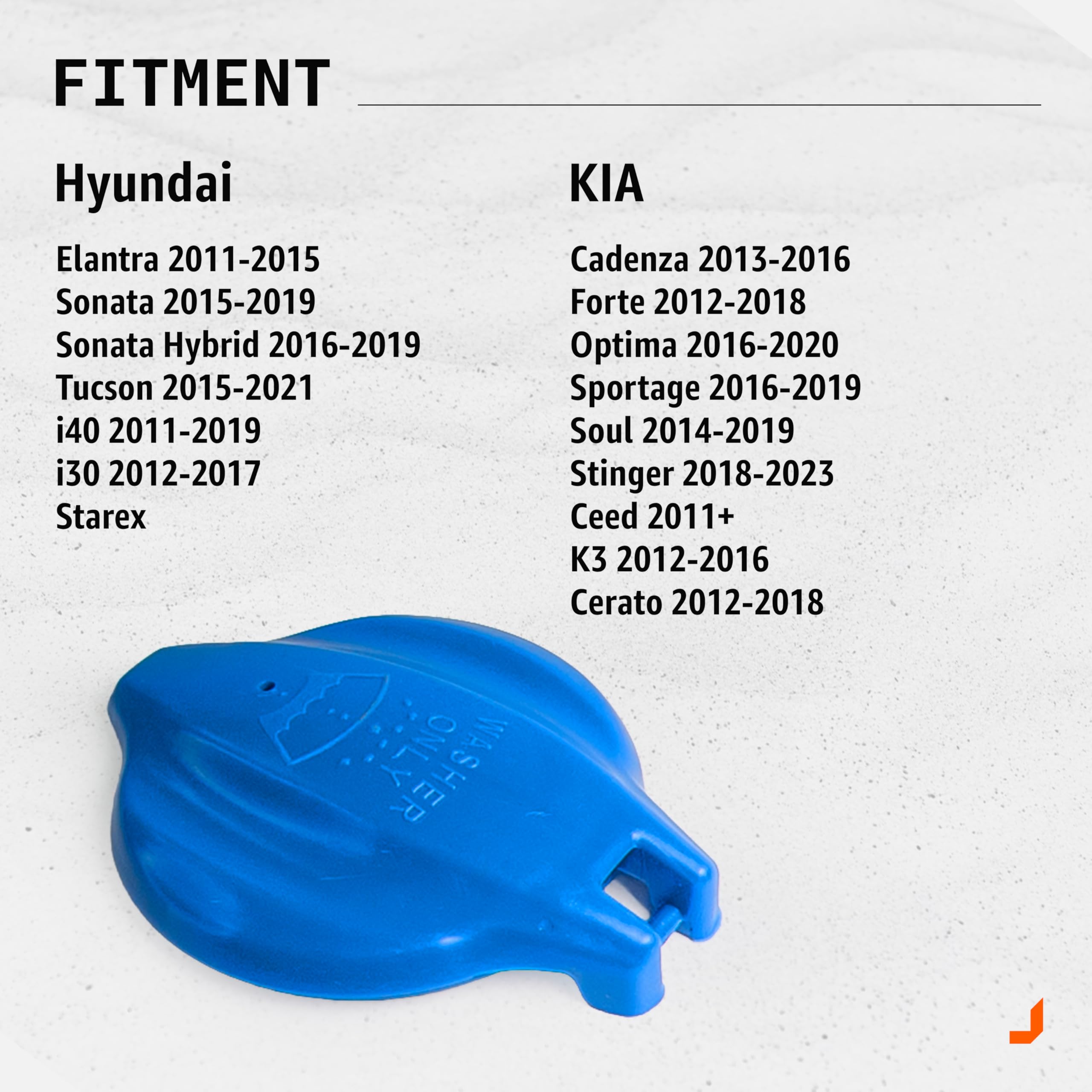 For Hyundai Sonata 2011-2015 Windshield Washer Tank