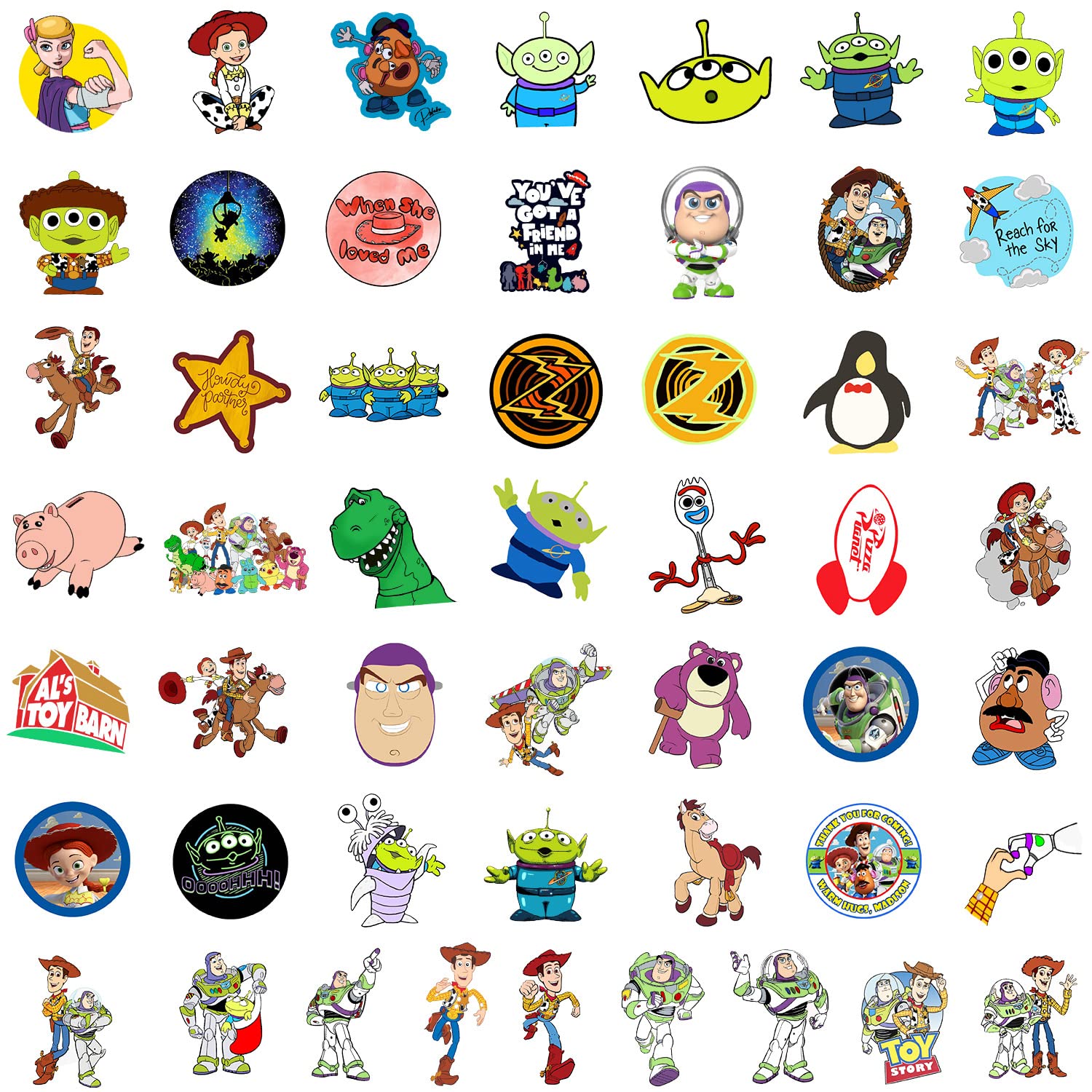 Adesivi Cartoon 50 Pezzi | Decorazioni Vinili Per Laptop, Skate, Bottiglie | Stickers Anime Colorati - Foto 6