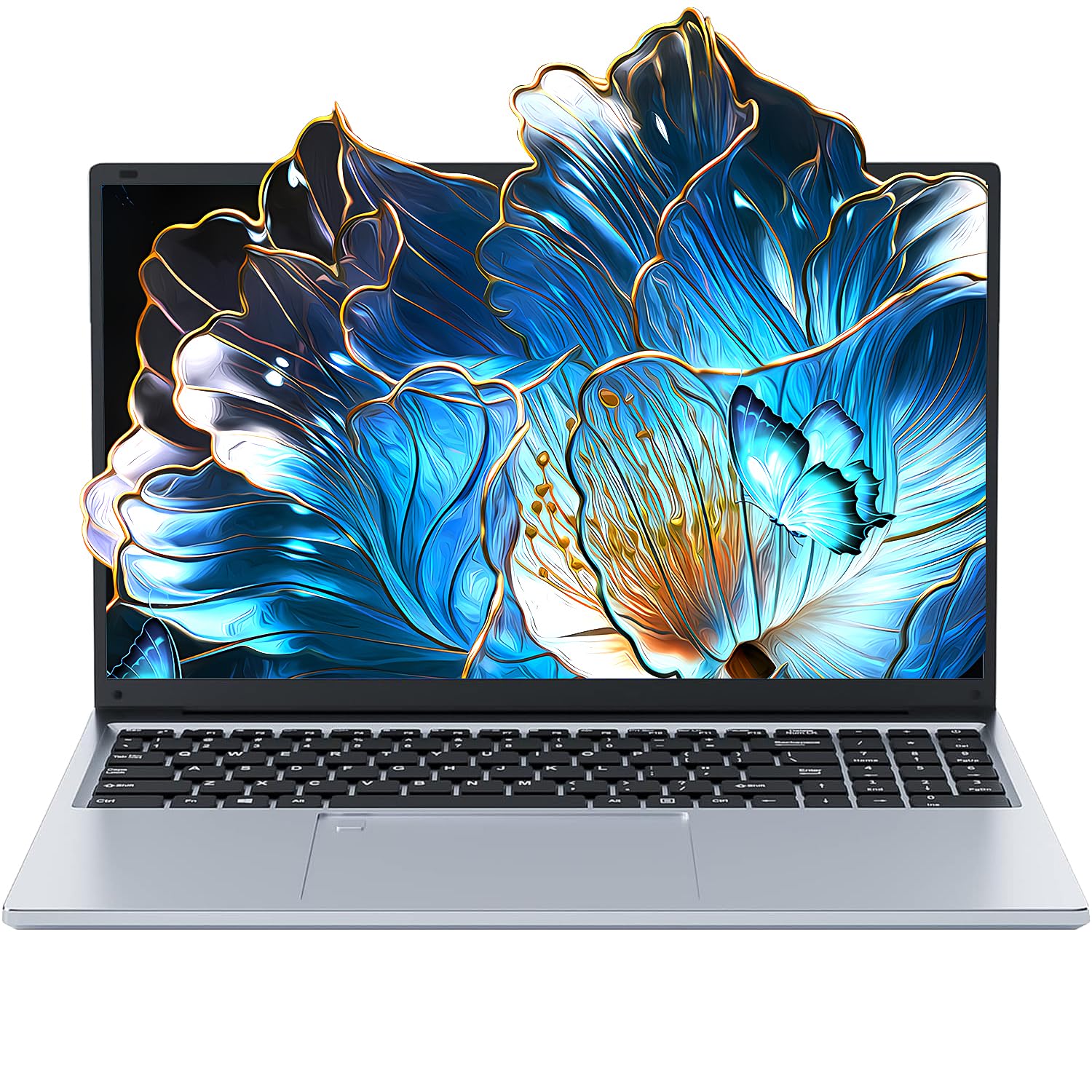 Smart-US 【Win11/MS Office 2019】 15.6 inch FHD IPS High-Performance Laptop High Speed Celeron N5105(2.0Ghz) CPU 12G RAM 256GB SSD High Capacity Battery Notebook PC with Backlit Keyboard (12G+256GB)