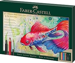 Faber-Castell 217552 - Coffret cadeau Albrecht Dürer & Pitt Artist Pen, 21 pièces, matériel artistique pour débutants et professionnels