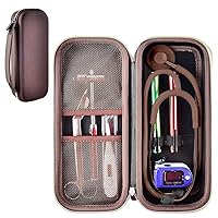 Vista 16 de Funda para estetoscopio compatible con 3M Littmann Classic III Monitoring/Lightweight II S.E/Cardiology IV Diagnostic/MDF Acoustica Estetoscopios