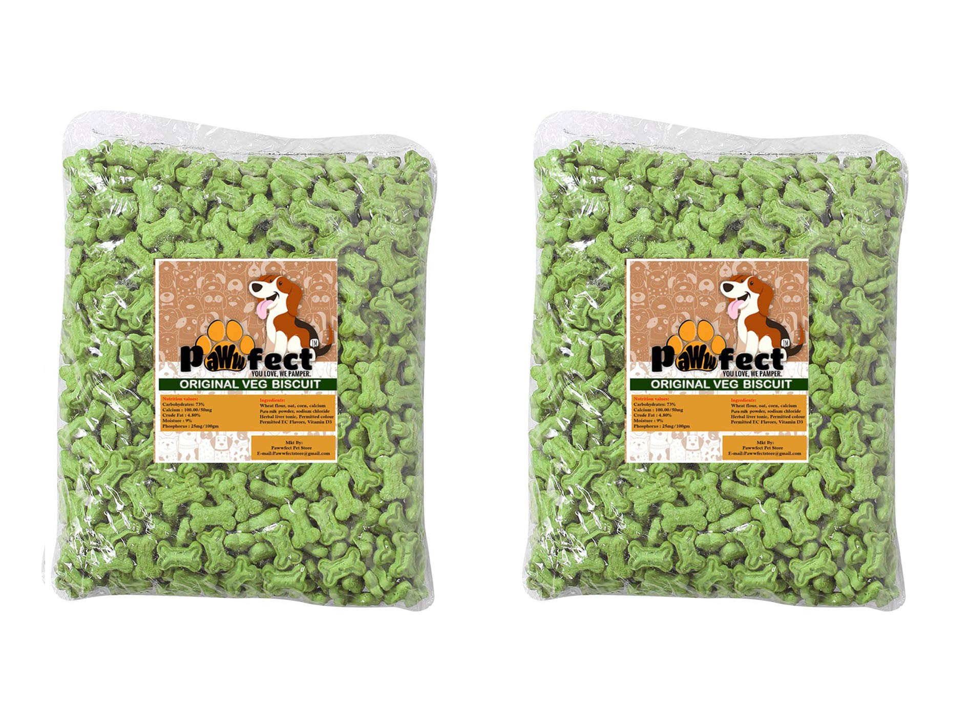 Pawwfect® Freshly Baked Original Veg Puppy Biscuit (Pack of 2 kg) (B08P8XGDK9) Amazon Price History, Amazon Price Tracker