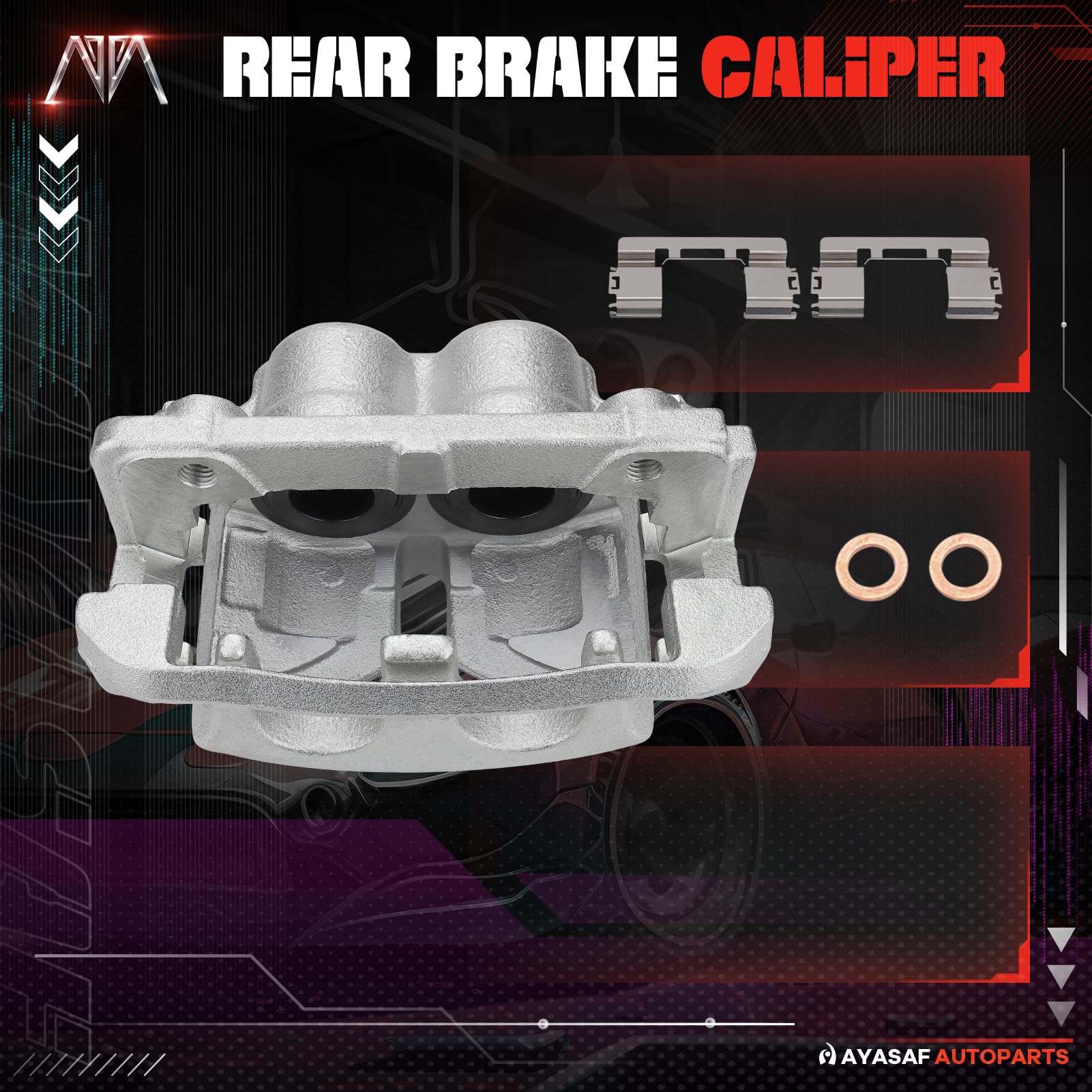Amazon.com: MAYASAF 18B4860 Front Passenger Side Brake Caliper Fit