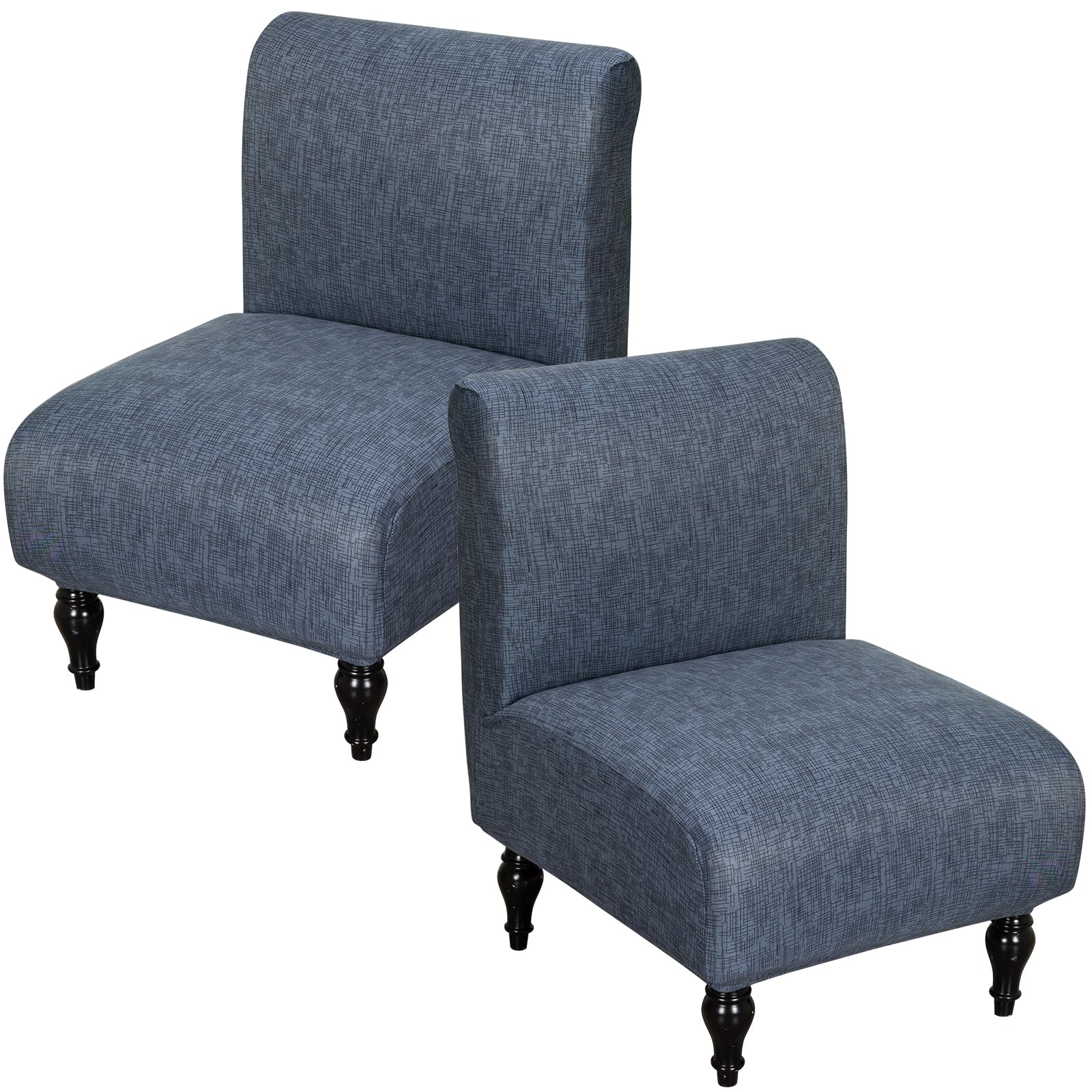 Armless Accent Chair Cover Slipcover for Living Room,Color 05
