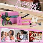 Light Duty Staple Gun for Wood, Pink Upholstery Staple Gun Kit with 2000pcs JT21 Staples 1/4, 5/16, 3/8 inch and Staple Remover, Stapler Gun for Crafts, DIY, Classroom, Decoration