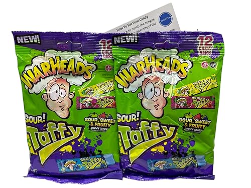 ThisNThat Paquete de caramelos agrios, dulces y masticables incluye (2) ojivas de 3.59 onzas Sour! Taffy & ThisNThat Tip Card disponible en Yaxa Venezuela