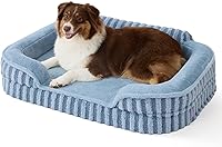 Vista 1 de LE SURE Cute Dog Beds Large Sized Dog, Orthopedic Waterproof Large Pet Bed with Sides, High Back Non-Slip Bottom and Egg-Crate Foam Pet Couch Sofa
