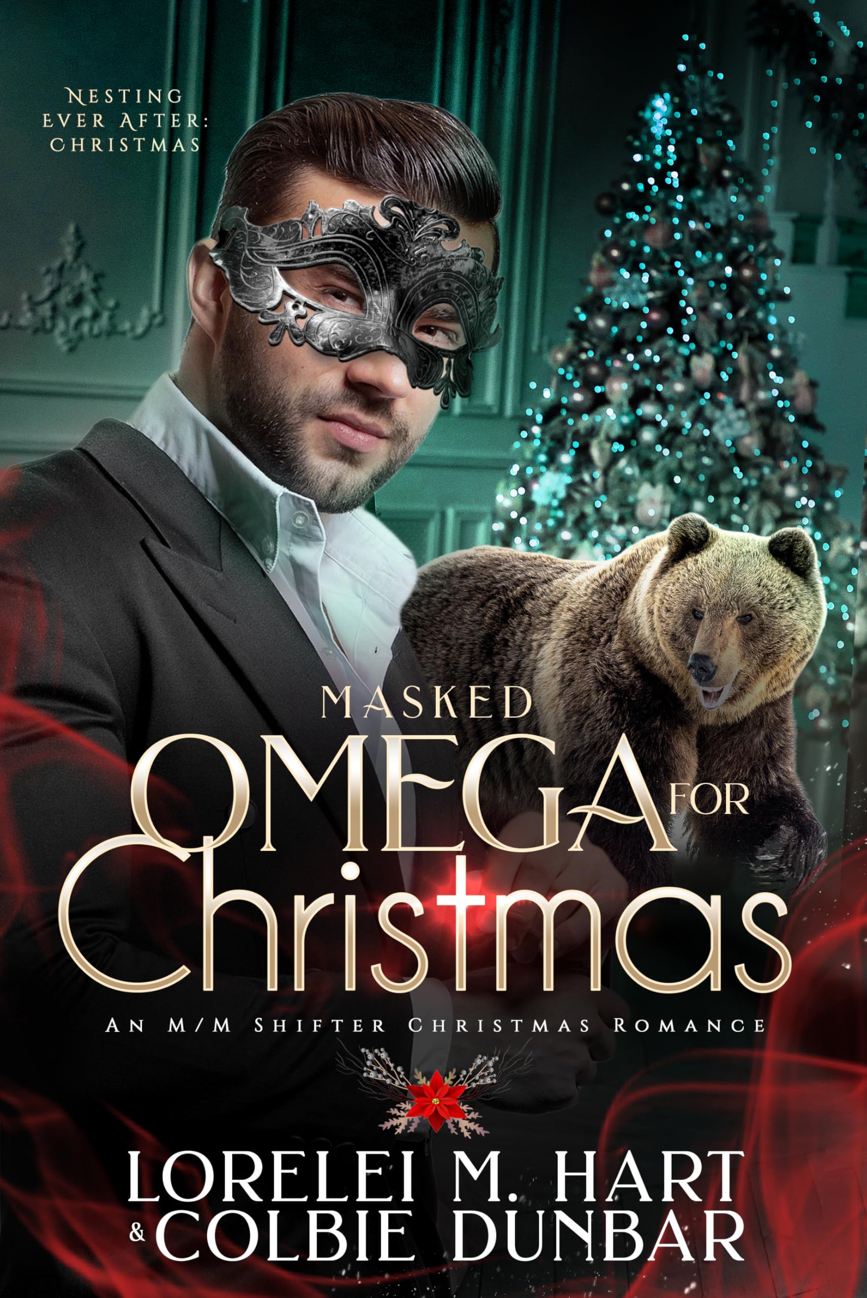 Masked Omega For Christmas: An M/M Shifter Christmas Romance