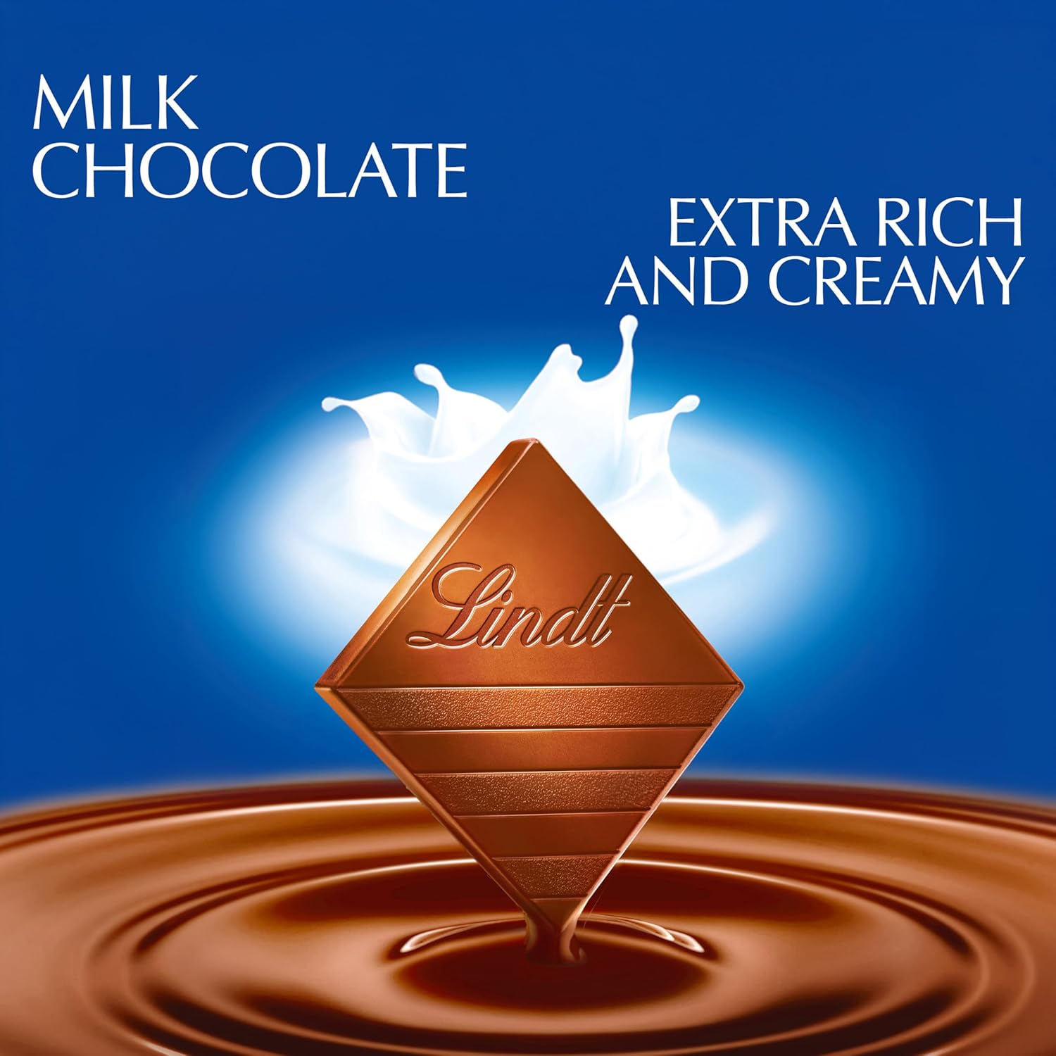 Lindt EXCELLENCE Extra Creamy Milk Chocolate Bar, Milk Chocolate Candy, 3.5 oz. (12 Pack)