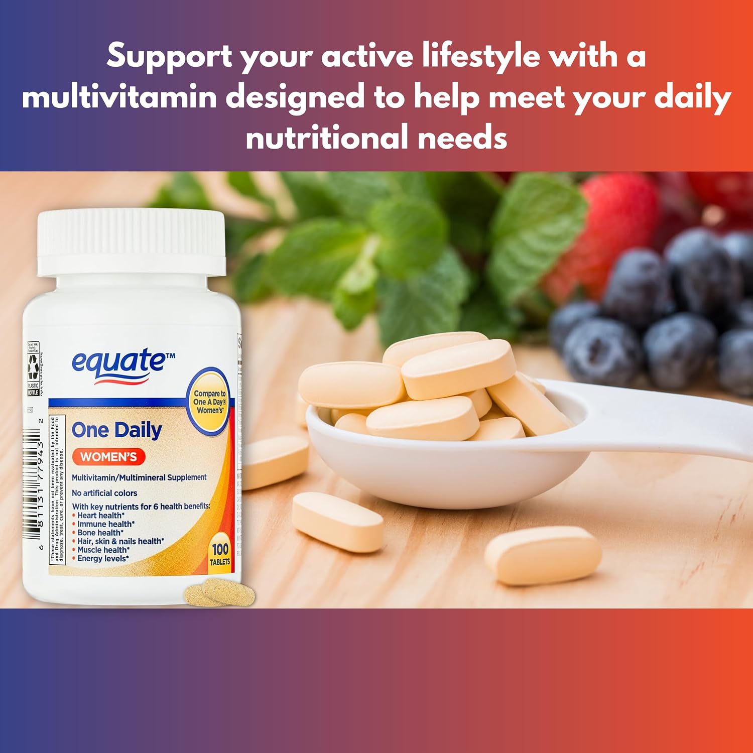 Multivitamin Multimineral for Woman One Daily Supplement Ta