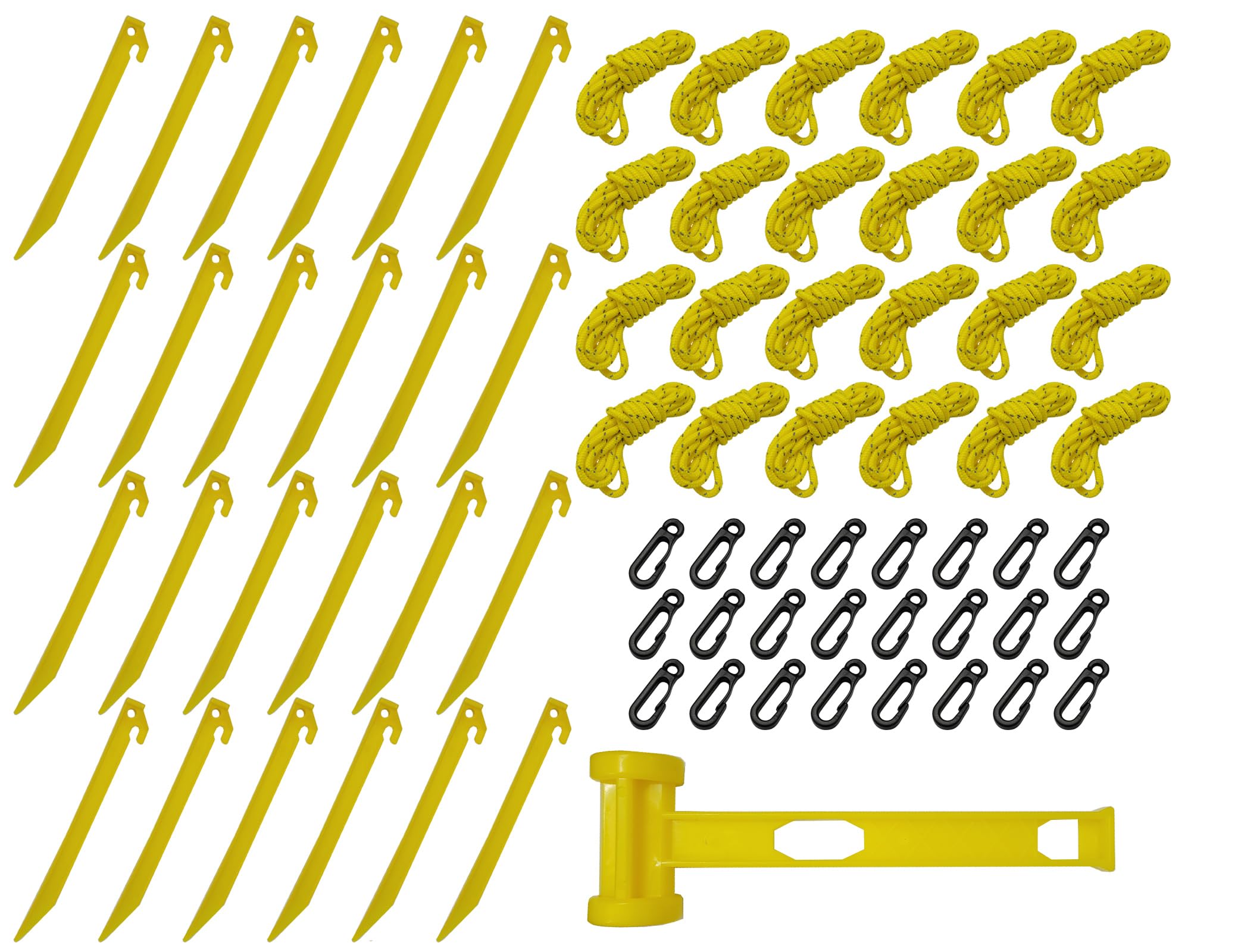 10 Pack Large Outdoor Tent Stakes Heavy Duty Screw Style For Camping, Hiking, Ultimate Ground Stakes Ground Anchors Pegs