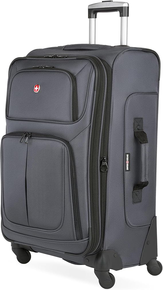 SwissGear Unisexe Sion Bagage à coque souple extensible avec roues spinner - bagage à main
