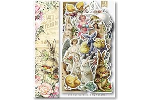 51pcs Easter Egg Die Cuts Collection Kit for Creative Projects