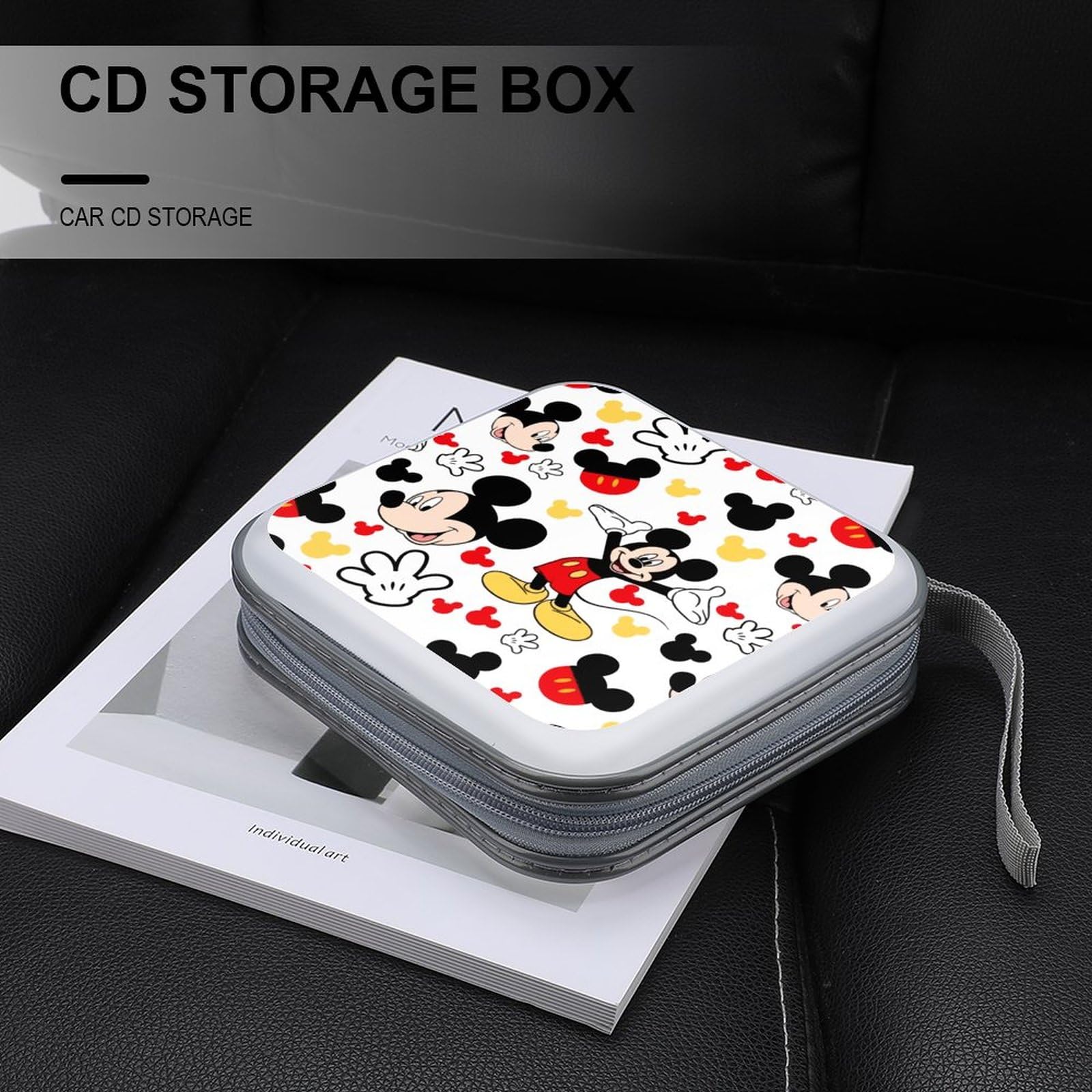 Amazon.co.jp: CDケース ミッキーマウス CD/DVD収納バッグ DVD