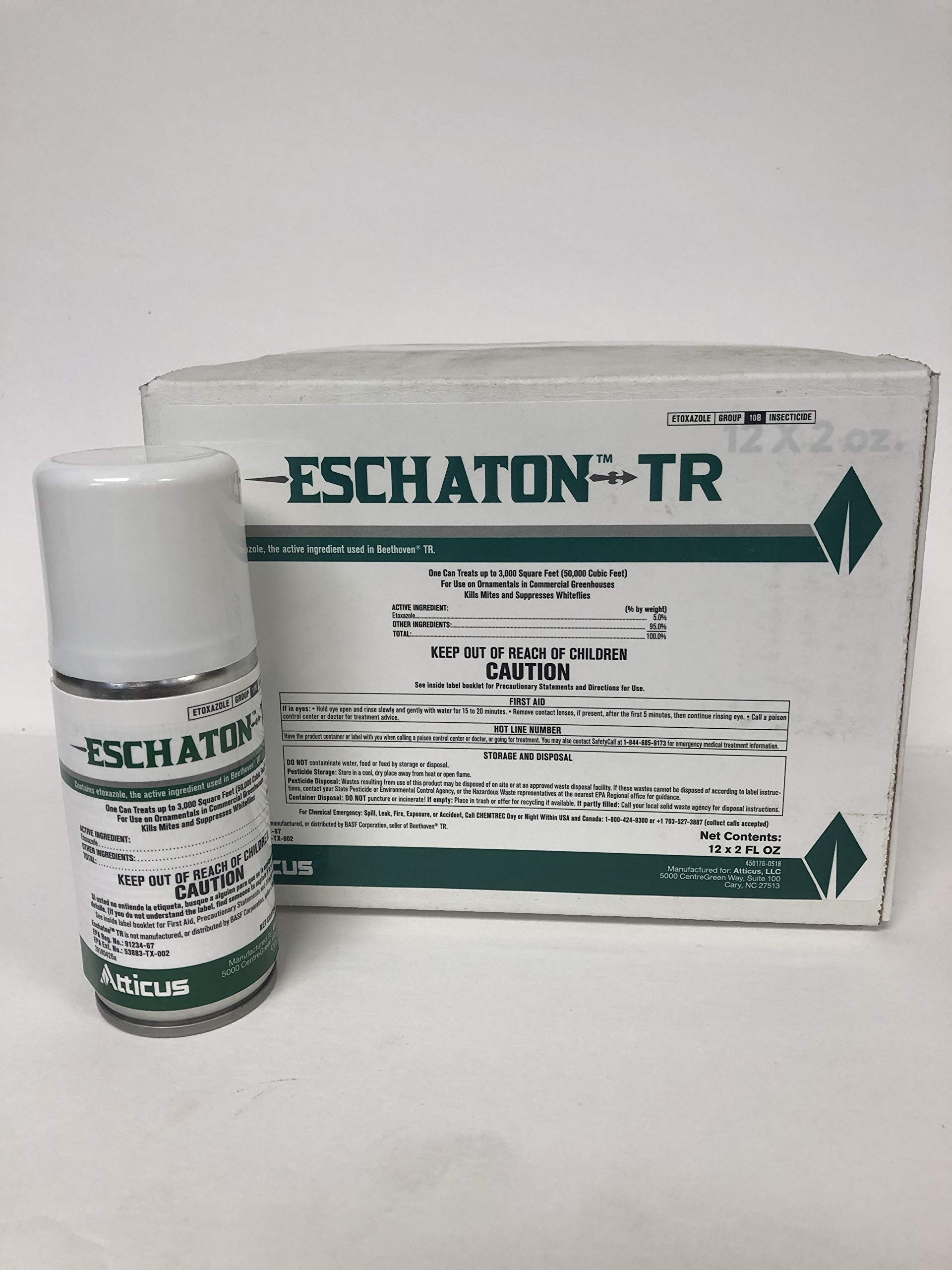 Atticus 530024 Eschaton TR Insecticide, Aerosol, Clear