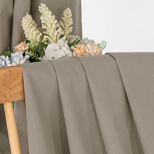 Miniatura 6 de OWENIE Maya - Juego de 2 paneles de cortinas 100% opacas de 84 pulgadas de largo, con aislamiento térmico grueso y sólido, ojales de ahorro de