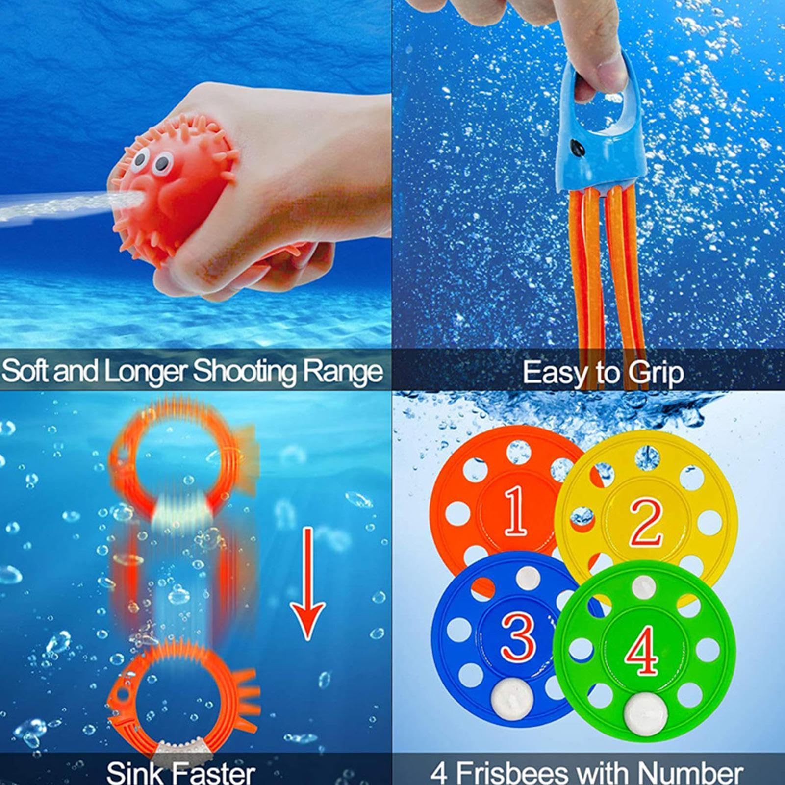 Générique de Plongée Enfant 34 Pièces Coffret Trésor sous-