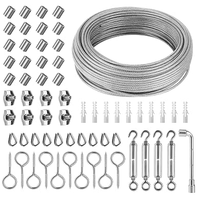 20 Stück Seilklemmen – M3 (3 Mm), 304 Edelstahl, Poliert, Für Drahtseile, Markisen & Fitnessgeräte