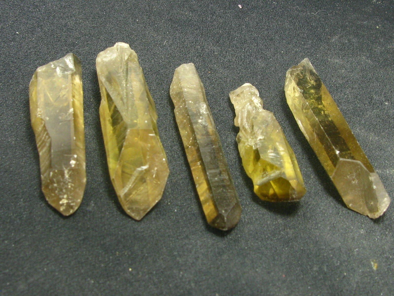 One (1) Smoky Citrine Crystal From Russia - 1.6"
