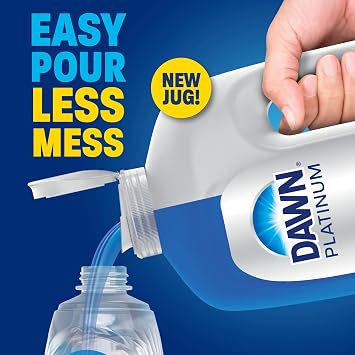Dawn Platinum Plus PowerSuds Liquid Dish Soap, 51.5 oz. Refill