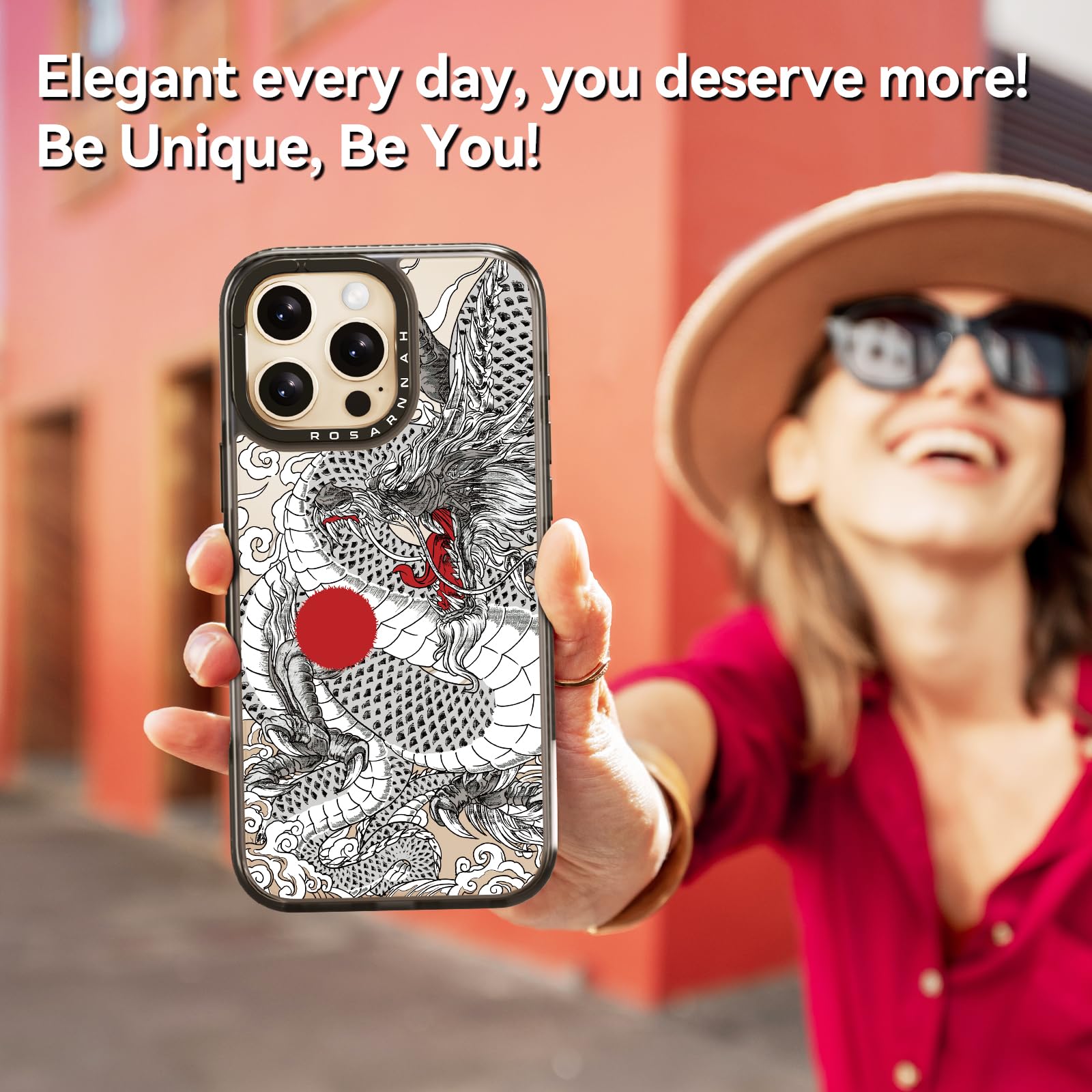 Amazon.com: Rosarnnah Magnetic for iPhone 16 Pro Max Magsafe Case