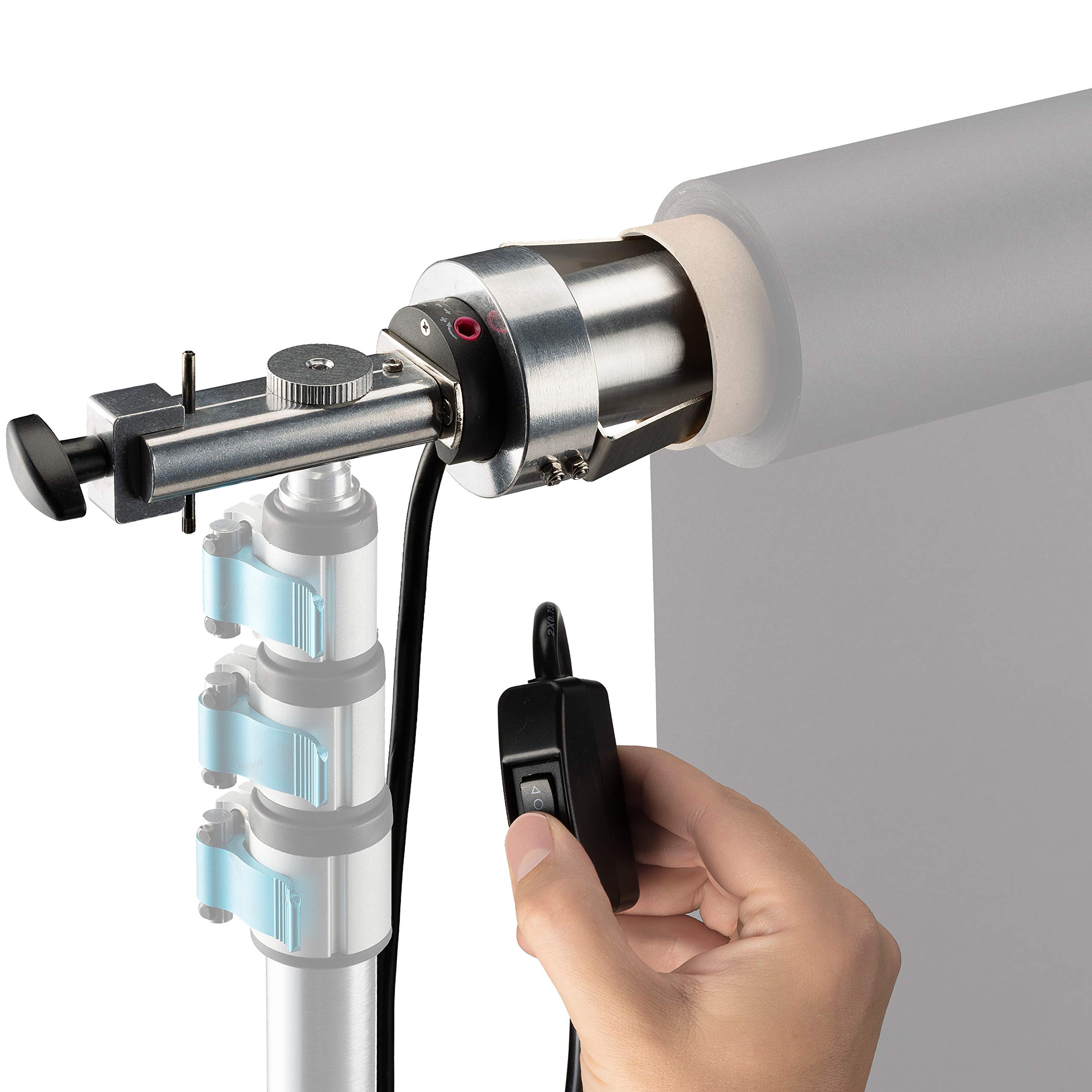 BRESSER MR-300 Elektrisches Hintergrundsystem für 1 Hintergrundrolle