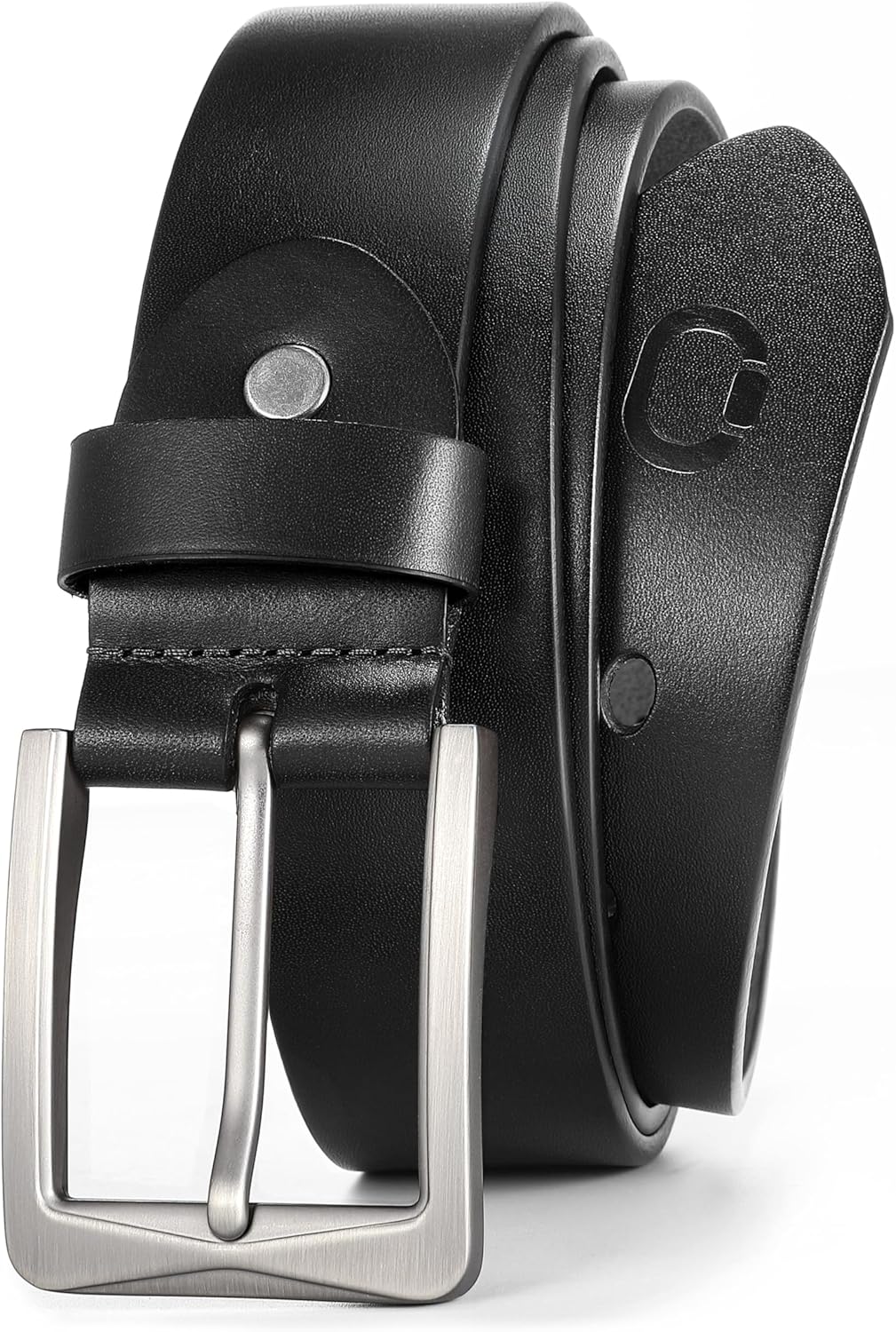 CHAOREN 1.5" Mens Belts Leather - Italian Full Grain Leather Belts - Ideal for Casul Jeans & Work Wear