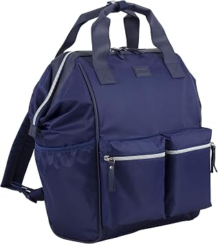 BODHI Doctor Nurse Laptop Bag Style Top Load Backpack Daypack Purse for Work, Deep Cobalt Blue