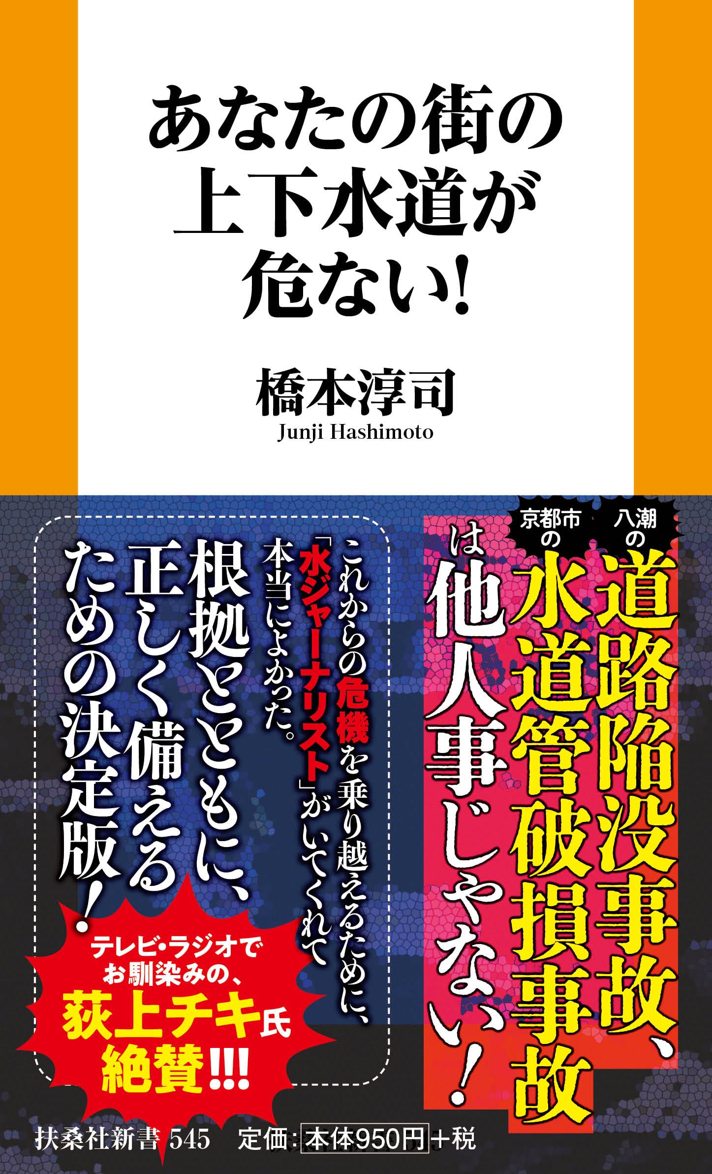 あなたの街の上下水道が危ない！ (扶桑社新書 539) | 橋本 淳司 |本