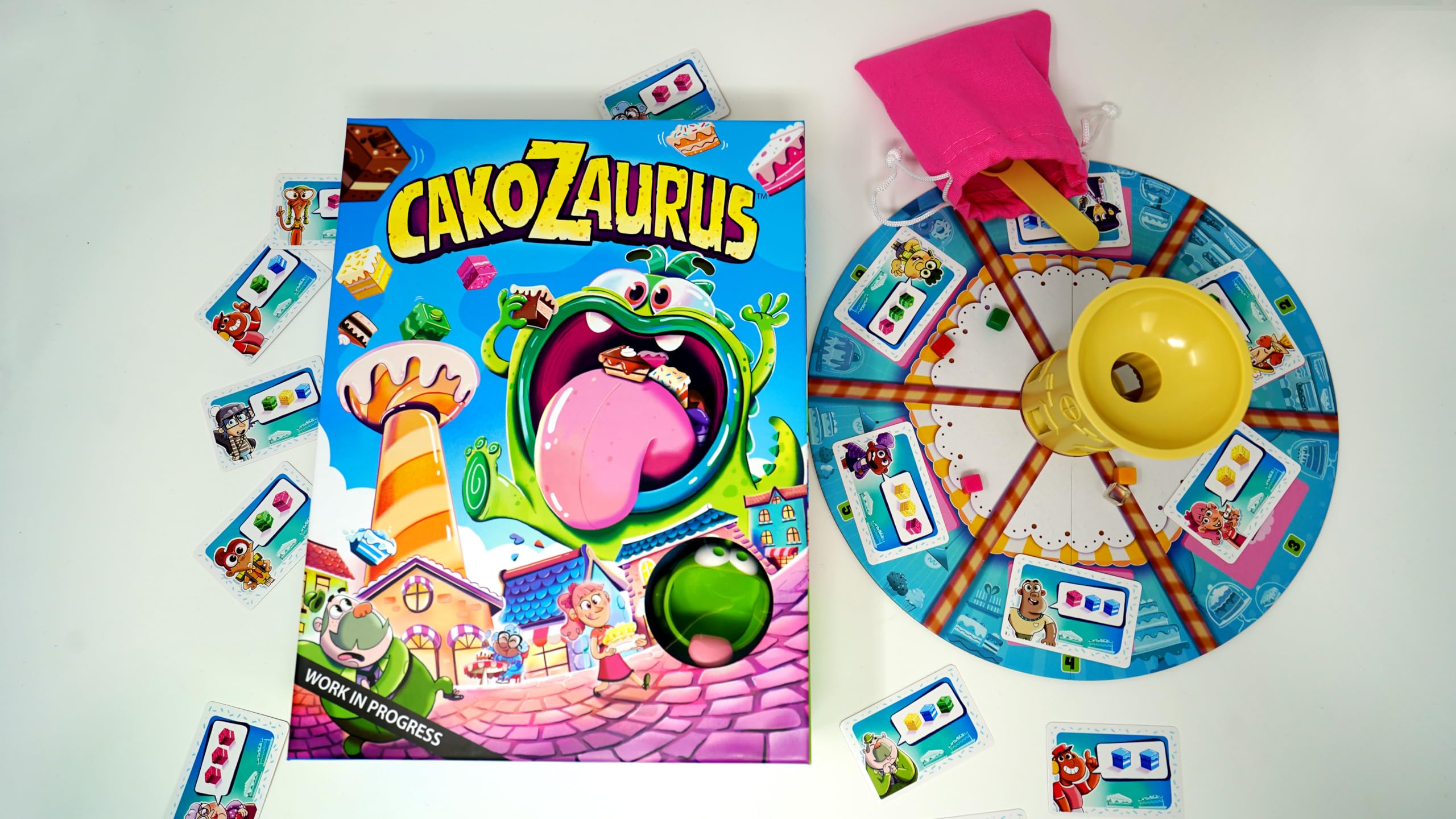 Blue Orange - Cakozaurus - Cooperative Board Game - Cake Theme - Gourmet Monster - Immersive Material - From 6 Years - Image 2