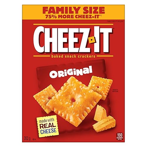 Cheez-It Baked Snack Crackers Original Family Pack 352g