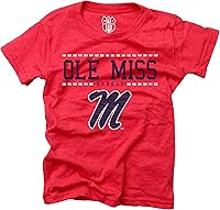 Vista 94 de Wes and Willy NCAA - Camiseta mezclada S/S para niñas