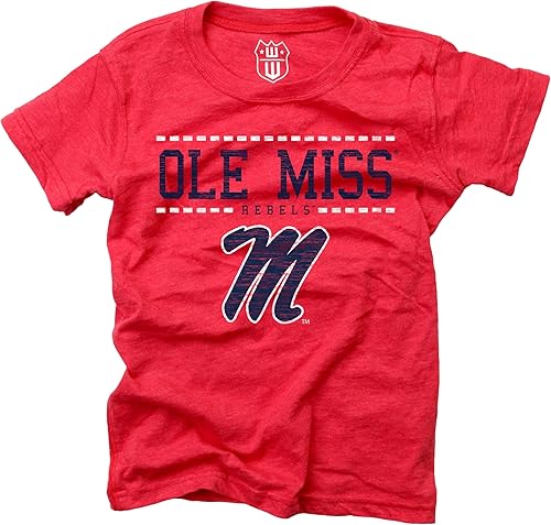 Miniatura 94 de Wes and Willy NCAA - Camiseta mezclada S/S para niñas