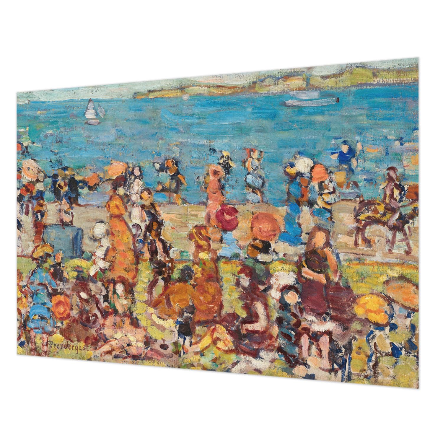 Décoration murale salon motif plage pour une ambiance vacances