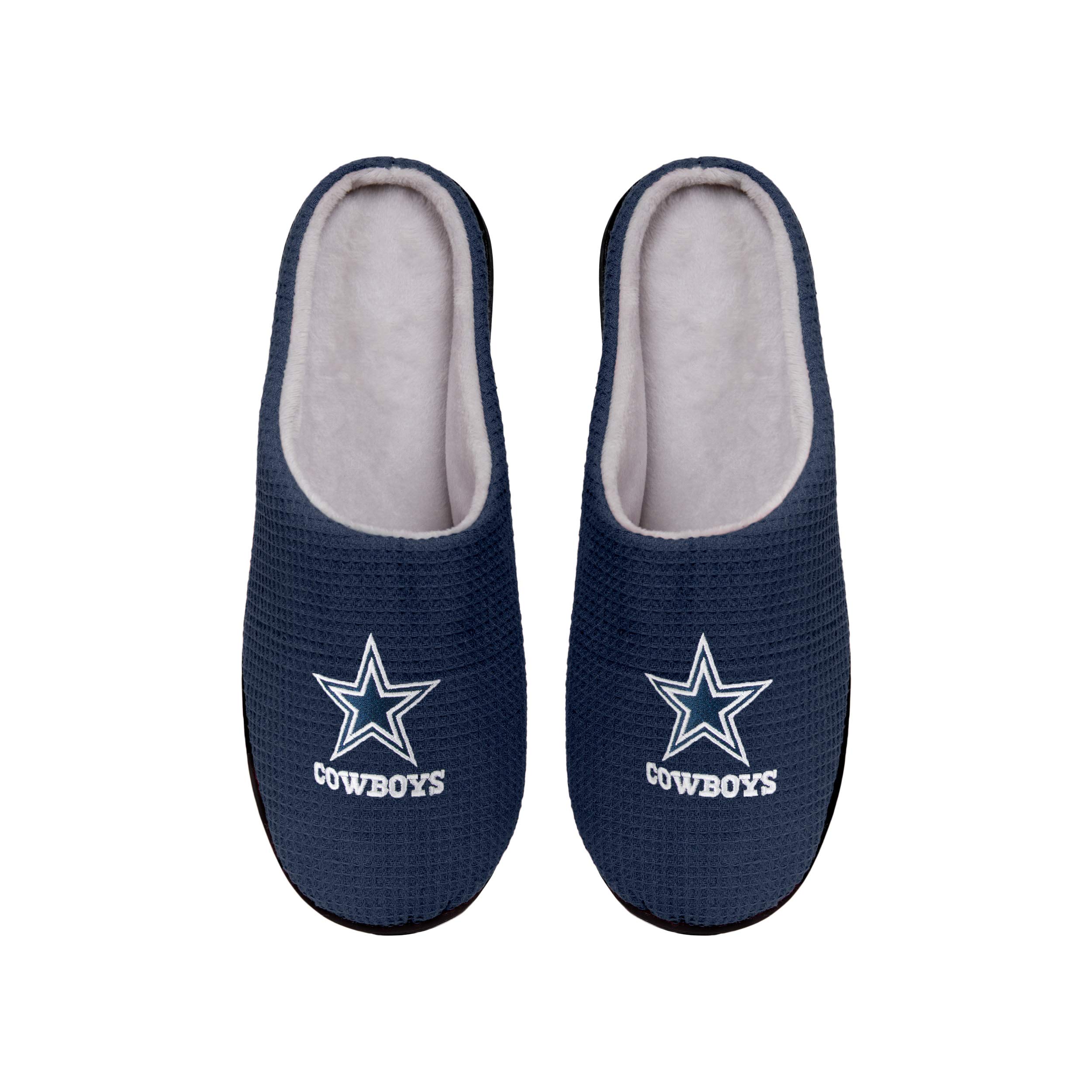 FOCO Dallas Cowboys NFL Mens Memory Foam Slide - L