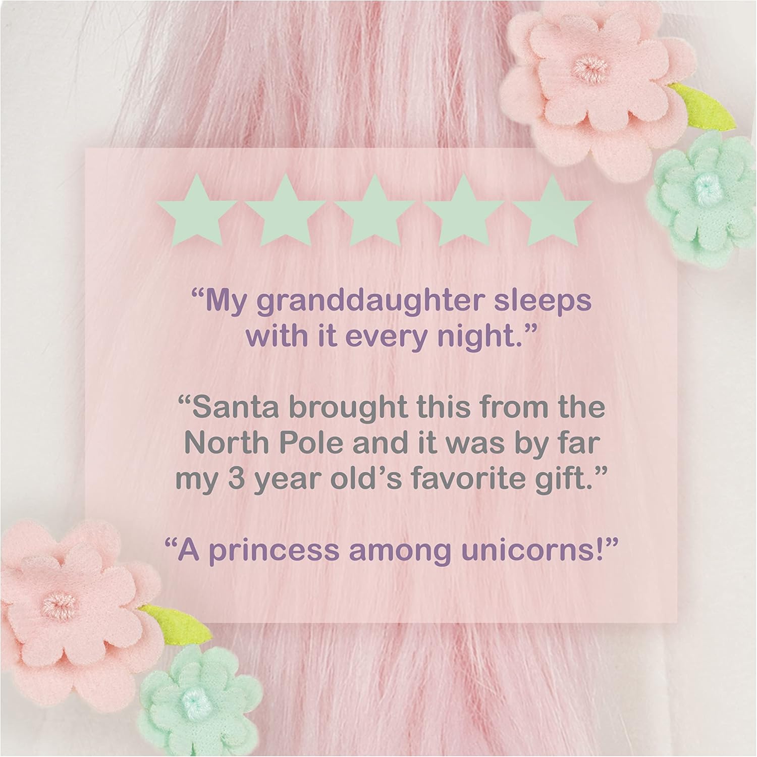 GUND Lily Rose Unicorn Stuffed Animal Plush Toy for Ages 1 and Up, White, 15”