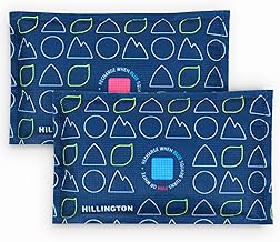 Hillington Car Dehumidifier Bag Reusable 250g - 2-Pack Moisture Absorbers - Microwave Rechargeable, Condensation Absorbers for Windows - Reusable Dehumidifier Bags for Home, Cars, Bathroom