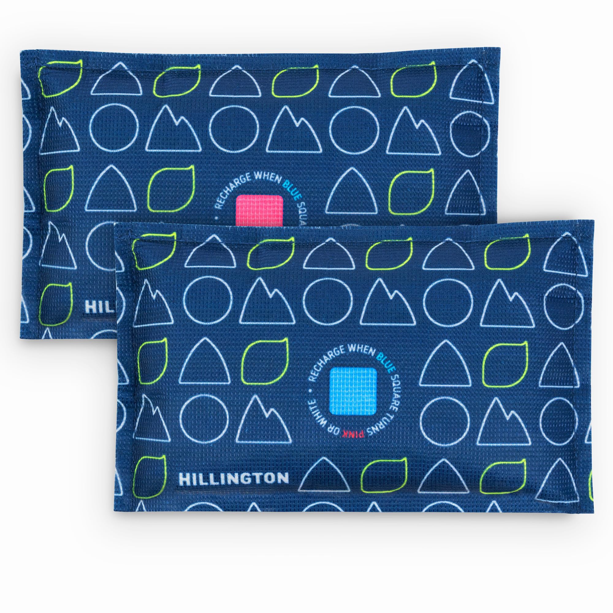 Hillington Reusable Car Dehumidifier Bags 2 Pack 250G Moisture Absorbers W/ Microwave Rechargeable Silica Gel For Vehicles & Home from B&Q