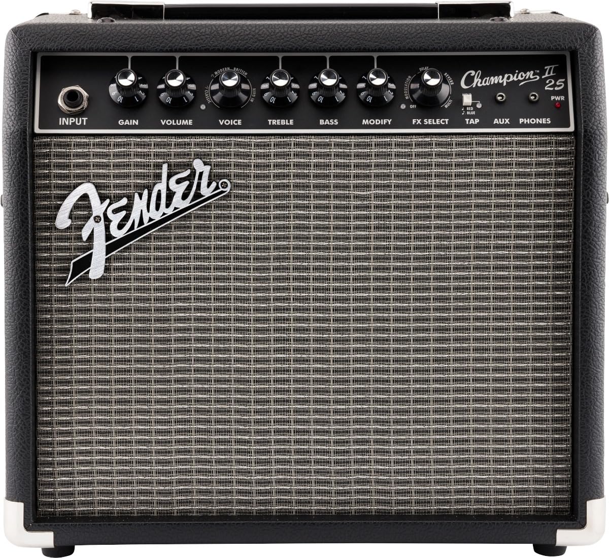 Champion II 25 Guitar Amp, 25 Watts, with 2-Year Warranty, Features 12 Built-In Effects Models