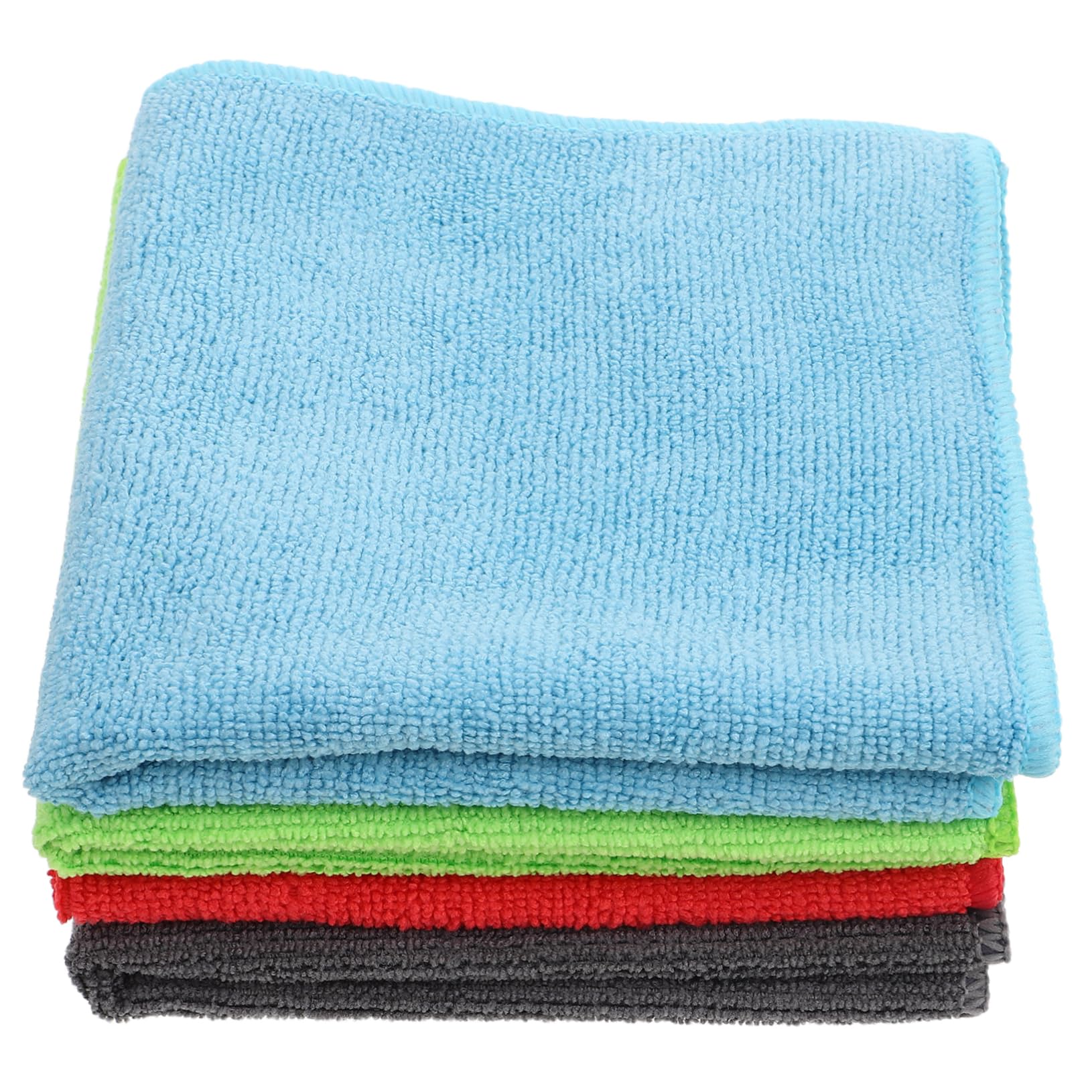 24piezas Paños de Microfibra para Limpiar la Casa Toallitas para Superficies Absorbentes para Secar el Coche Paños de Cocina para Lavar Platos Toallas de Secado Automático
