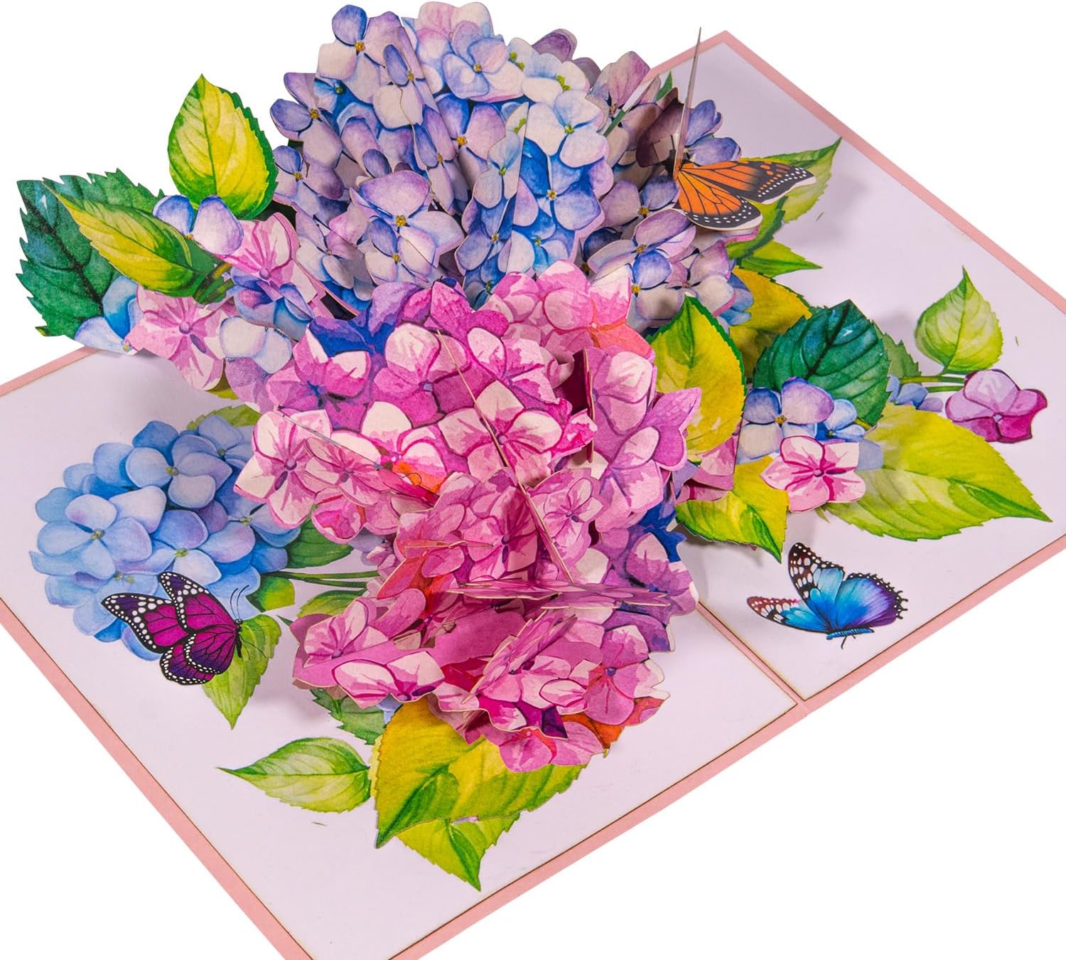 American Greetings Pop-Up Muttertagskarte – Mit Schmetterlings-Design, 13,7x21 Cm