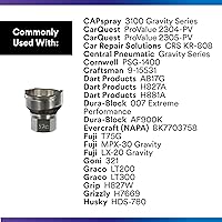 Vista 4 de 3M 26003 PPS 2.0 Spray Gun Adapter 16 mm Female, 1.5 mm Thread, 1 Pack