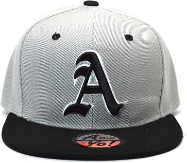 Flat Bill Snapback Cap 