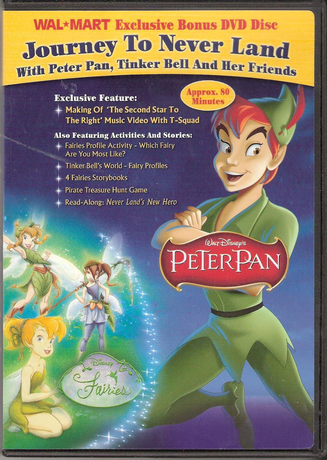Amazon.com: Journey To Neverland With Peter Pan, Tinker Bell And