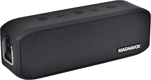 Miniatura 4 de Magnavox MMA3928 Altavoz Bluetooth portátil impermeable en negro