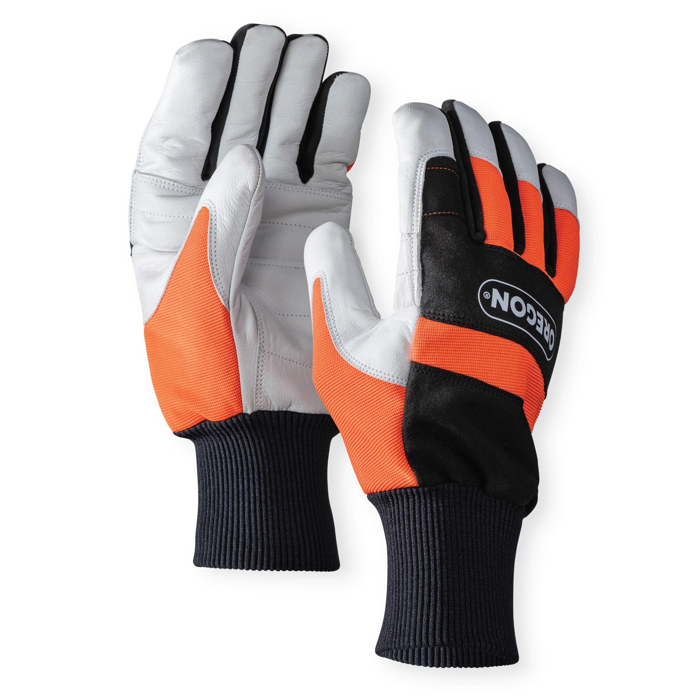 Oregon Yukon Chainsaw Left-Hand Protection Leather Gloves - Large (Size 10)